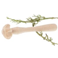 Kitchen miniatures whisk 4.5 cm with hole in the handle