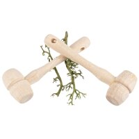 Kitchen miniature meat hammer 5 cm long, with hole in the...