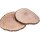 Rindenscheibe Erle rund ca. 56 - 60 x 3 cm