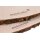 Rindenscheibe Erle rund ca. 56 - 60 x 3 cm