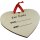Holz Geschenk-Herzen - bunt bedruckt - Gott schütze Dich, blau