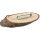 Rustikales Namensschild - Rindenscheibe ca. 6-9 cm mit Anstecknadel