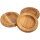 Holz-Schälchen aus Geölter Eiche für Geld und Schmuck - 11,6x2,1 cm