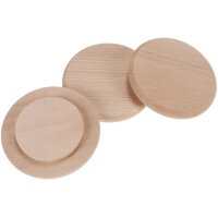 Bierdeckel aus FSC®-zertifiziertem Buchenholz – Nachhaltige Glasabdeckung