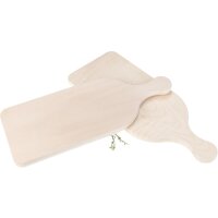Schneidebrett mit Griff aus FSC® Ahorn Holz - 40 x 16...
