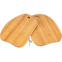 Schneidebrett Naturform aus Kirsch Holz geölt 31 x...