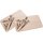 Cutting board FSC® alder 22.5 x 12.5 cm - Skier
