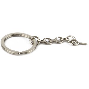 Key chain with ring