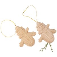 Hand-carved Christmas tree ornament | Violin made from...