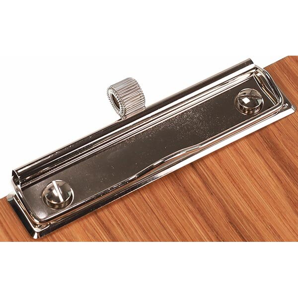 - Briefklemme Silber mit Stifthalter