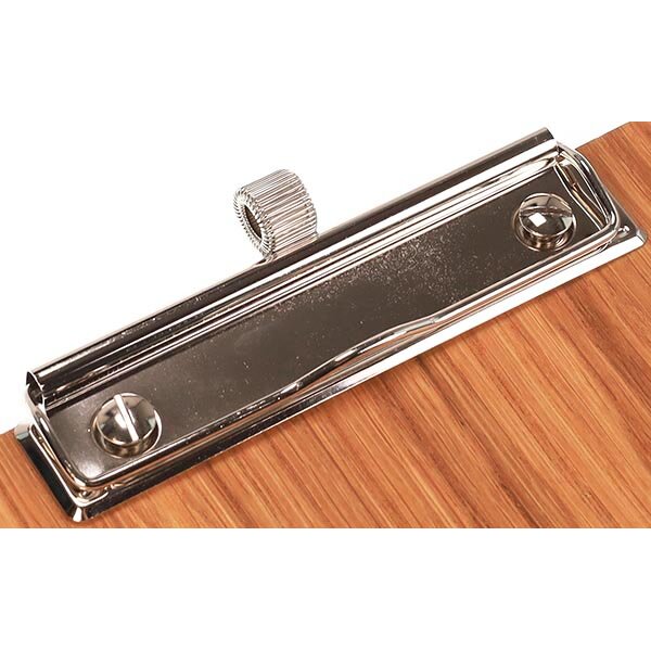 - Briefklemme Silber mit Stiftehalter