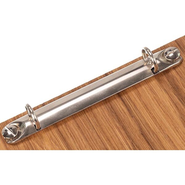 - Ringbuchmechanik 2 Ringe Silber