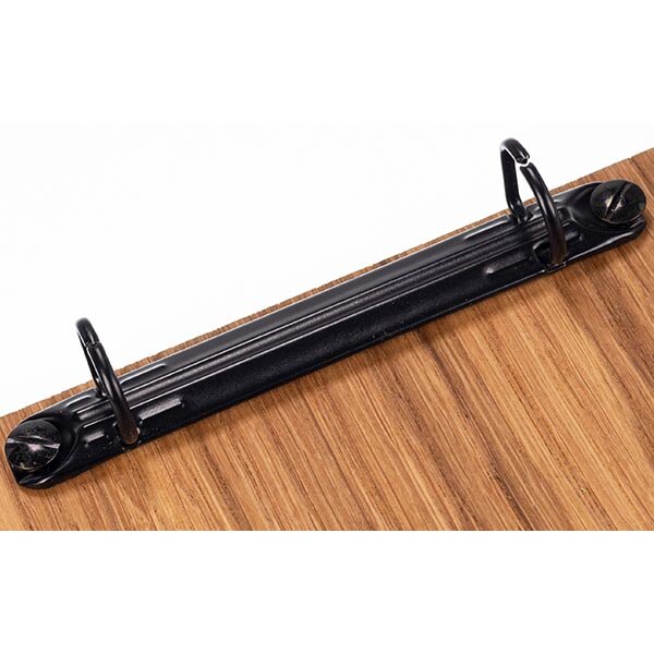 - Ringbuchmechanik 2 Ringe Schwarz