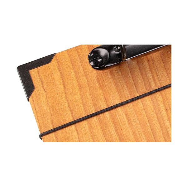 Kantenschutzecken und Gummiband