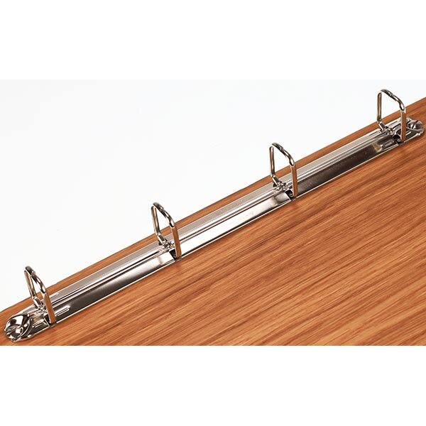- Ringbuchmechanik 4 Ringe Silber