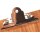 - Large silver clip